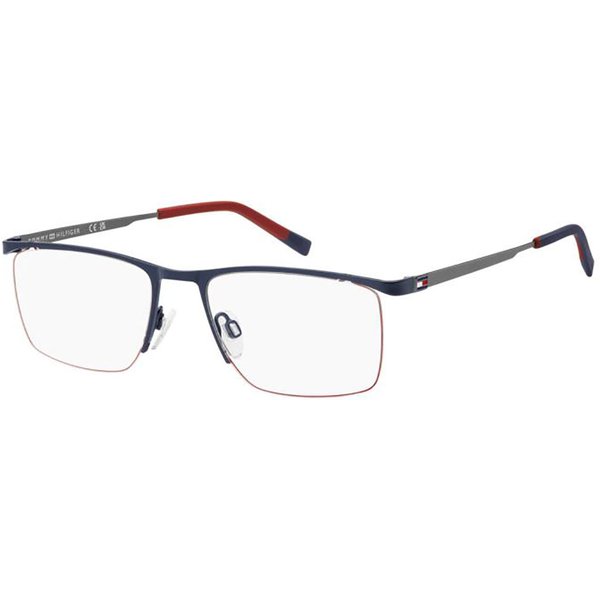 Tommy Hilfiger TH 2274 WIR Men's Eyeglasses Blue Size 56 - Blue Light Block Available