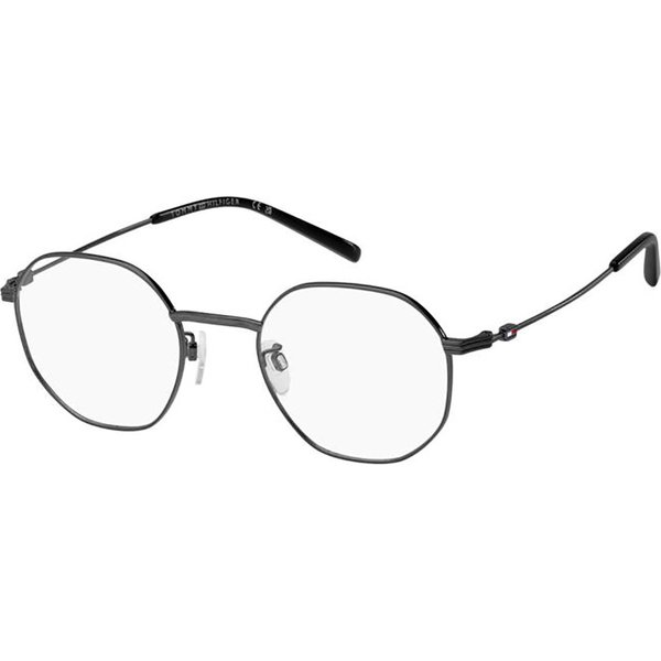 Tommy Hilfiger TH 2359/F Asian Fit V81 Men's Eyeglasses Gunmetal Size 51 - Blue Light Block Available