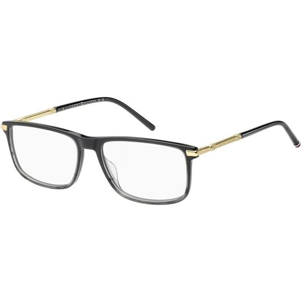 Tommy Hilfiger TH 2332 2W8 Men's Eyeglasses Black Size 55 - Blue Light Block Available