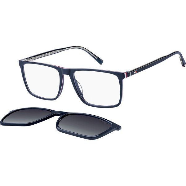 Tommy Hilfiger TH 2391/C With Clip-On PJP/WJ Men's Eyeglasses Size 56 - Blue Light Block Available