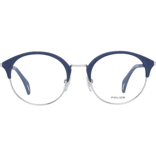Police VPL730 SPARKLE 12 0579 Women’s Eyeglasses Blue Size 50 - Blue Light Block Available