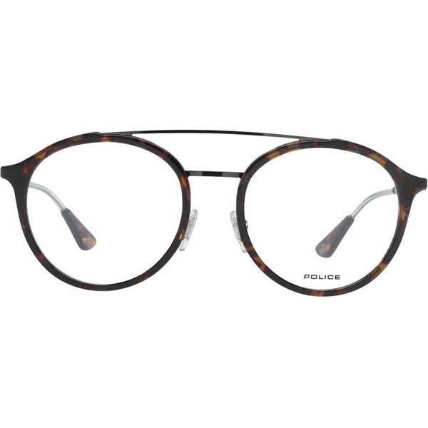 Police VPL688 0786 Men's Eyeglasses Tortoiseshell Size 52 - Blue Light Block Available
