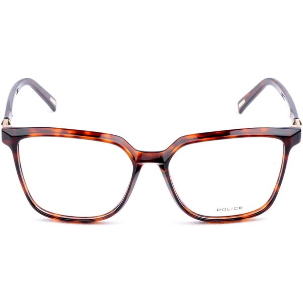 Police VPLF27M 0714 Men's Eyeglasses Tortoiseshell Size 55 - Blue Light Block Available