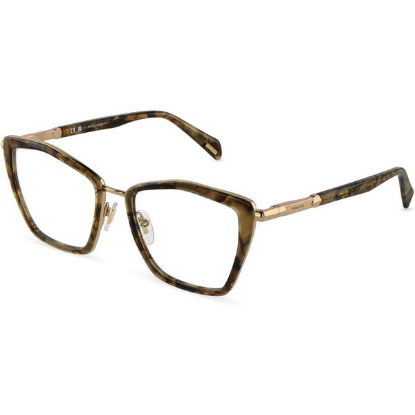 Police VPLU02 MERMAID 8 300Y Women’s Eyeglasses Tortoiseshell Size 53 - Blue Light Block Available