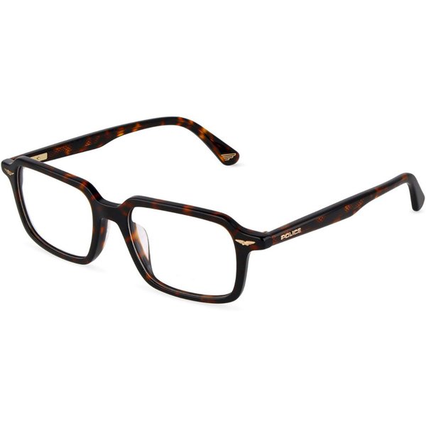 Police VPLU61 GATOR EVO 2 02BM Men's Eyeglasses Tortoiseshell Size 51 - Blue Light Block Available
