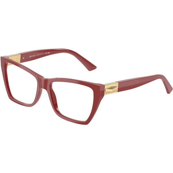 Jimmy Choo JC3028F アジアフィット 5013 サングラス - 女性用 - 赤