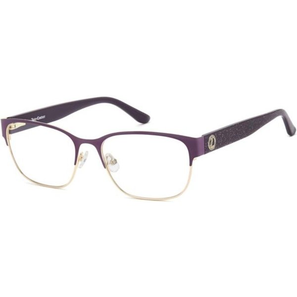 Juicy Couture JU 271/G 1JZ Women’s Eyeglasses Purple Size 53 - Blue Light Block Available