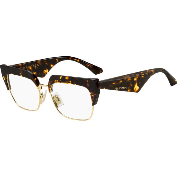 Etro 0112 2IK Women’s Eyeglasses Gold Size 53 - Blue Light Block Available