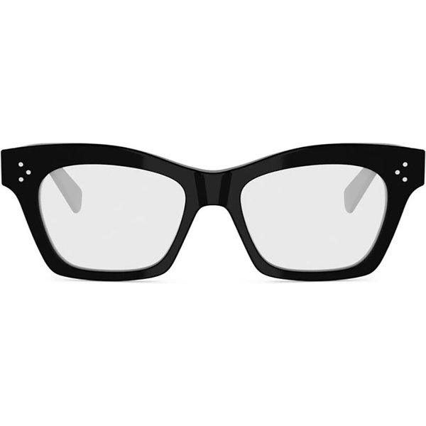 Celine CL50175I Celine 3 Dots HD 001 Women’s Eyeglasses Black Size 51 - Blue Light Block Available