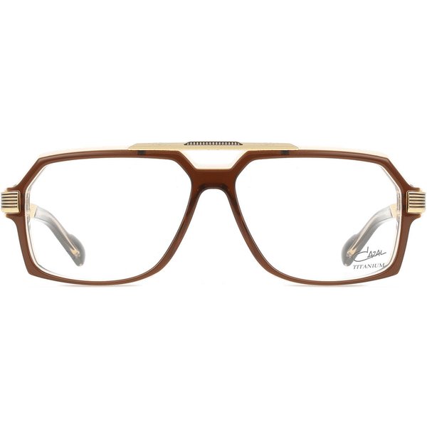 Cazal 6034 003 Men's Eyeglasses Brown Size 60 - Blue Light Block Available