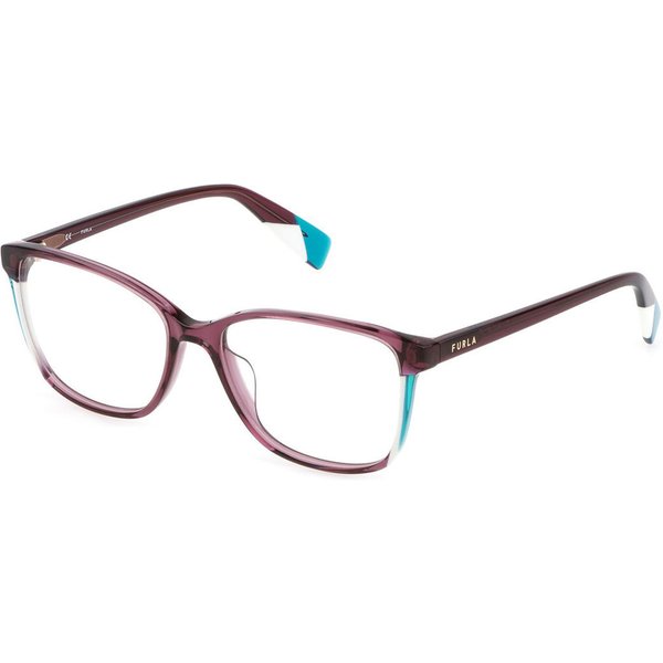 Furla VFU579 0W48 Women’s Eyeglasses Clear Size 54 - Blue Light Block Available