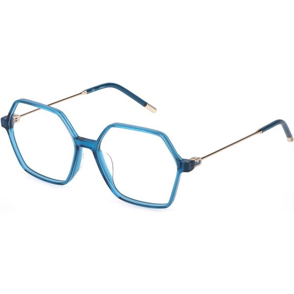 Furla VFU636 0855 Women’s Eyeglasses Blue Size 54 - Blue Light Block Available