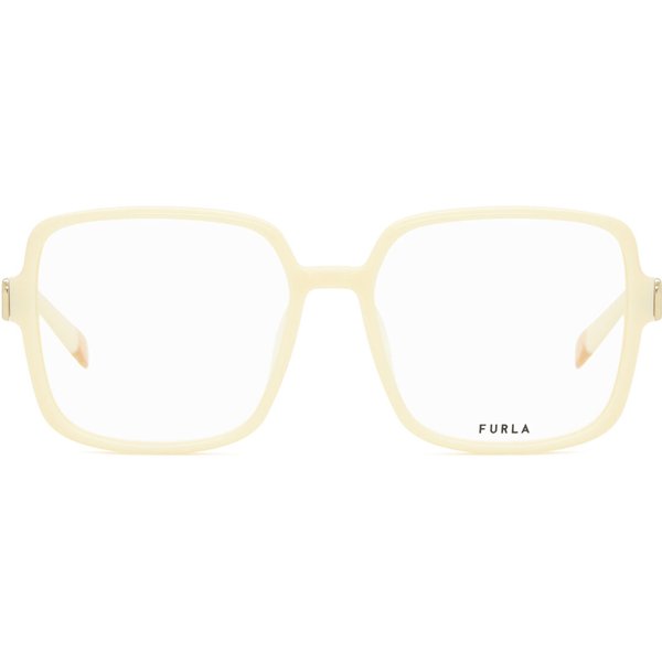 Furla VFU632 0702 Women’s Eyeglasses White Size 55 - Blue Light Block Available