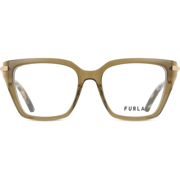 Furla VFU999 0893 Women’s Eyeglasses Brown Size 53 - Blue Light Block Available