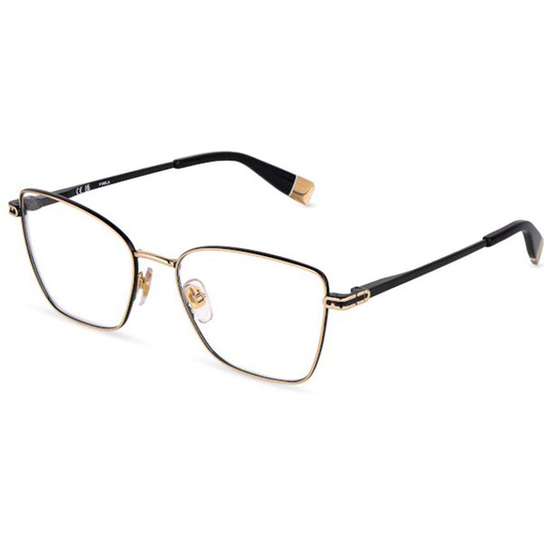 Furla VFUB01 0301 Men's Eyeglasses Gold Size 54 - Blue Light Block Available
