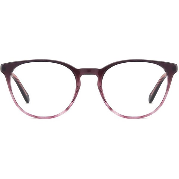 Fossil FOS 7211/G Asian Fit 35J Women’s Eyeglasses Pink Size 52 - Blue Light Block Available