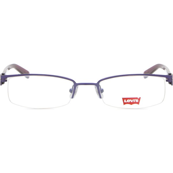 Levi's LS2501 014 Men's Eyeglasses Purple Size 50 - Blue Light Block Available