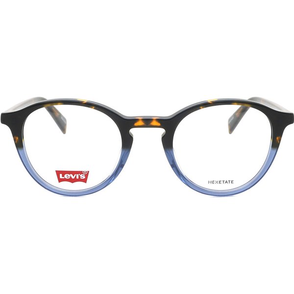 Levi's LV 1036 YF5 Men's Eyeglasses Blue Size 46 - Blue Light Block Available