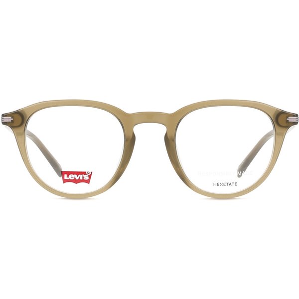 Levi's LV 5040 79U Men's Eyeglasses Brown Size 49 - Blue Light Block Available