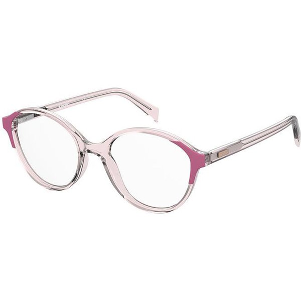 Levi's LV 1054 8CQ Women’s Eyeglasses Pink Size 52 - Blue Light Block Available