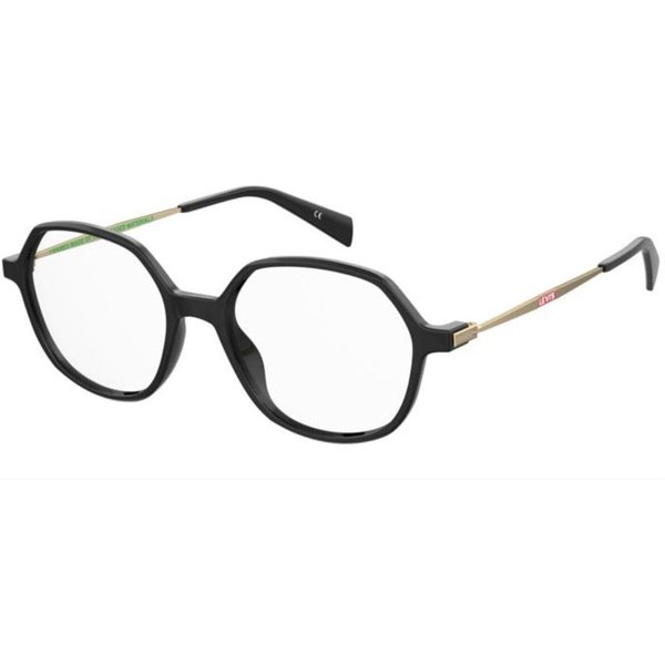 Levi's LV 1073 807 Women’s Eyeglasses Black Size 51 - Blue Light Block Available