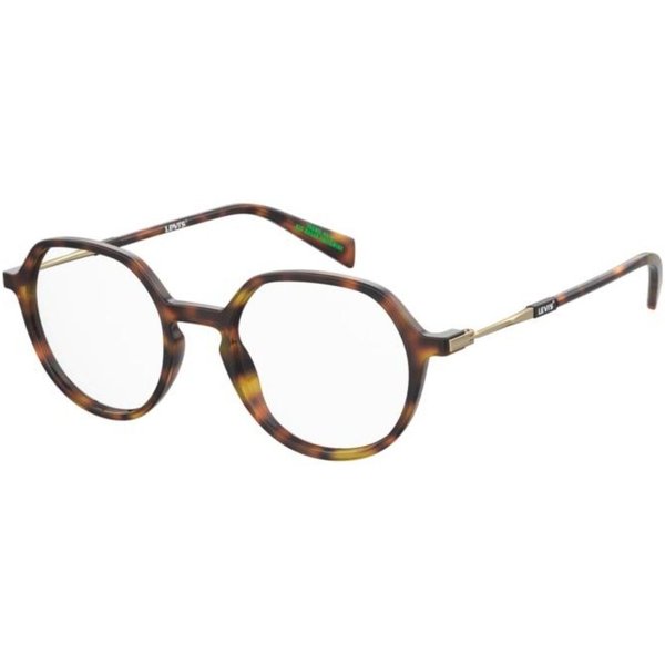 Levi's LV 1074 086 Women’s Eyeglasses Tortoiseshell Size 49 - Blue Light Block Available