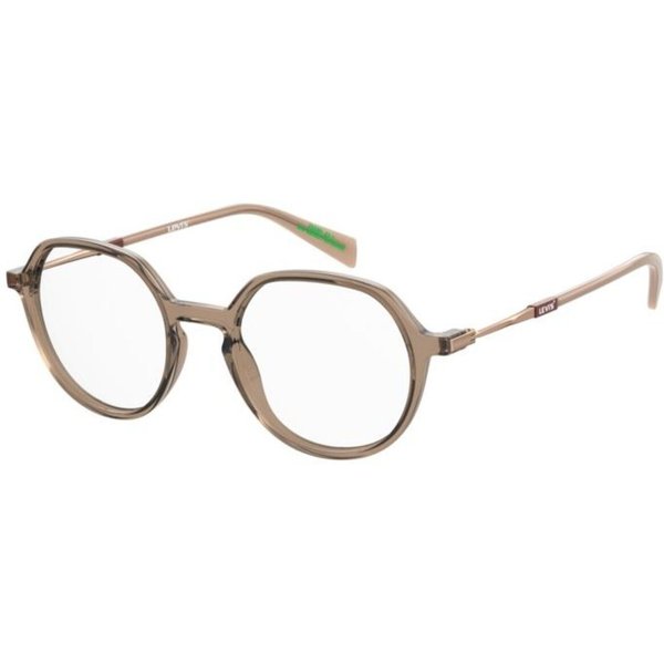 Levi's LV 1074 HAM Women’s Eyeglasses Brown Size 49 - Blue Light Block Available