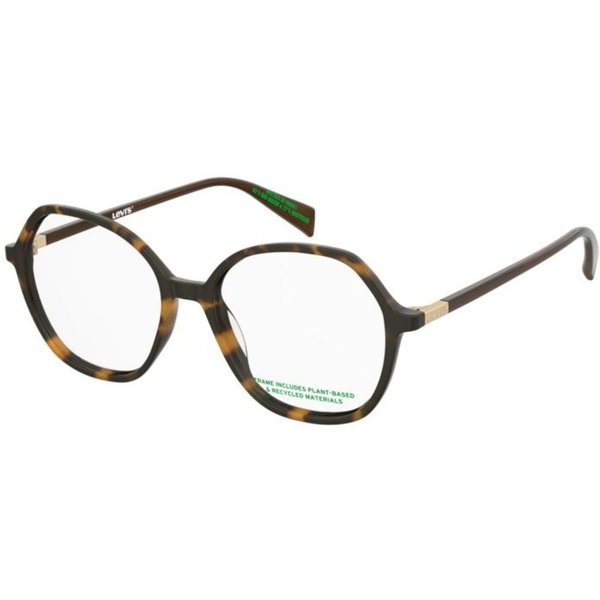 Levi's LV 1106 SX7 Women’s Eyeglasses Tortoiseshell Size 52 - Blue Light Block Available