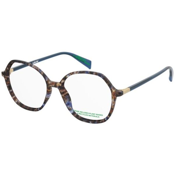 Levi's LV 1106 X8Q Women’s Eyeglasses Tortoiseshell Size 52 - Blue Light Block Available