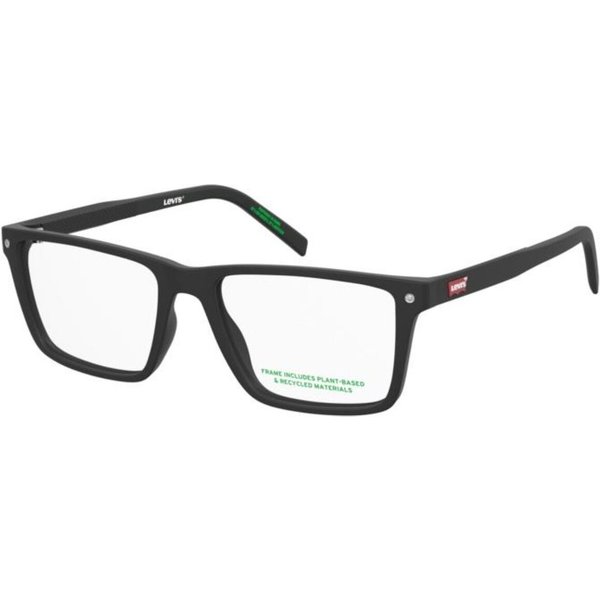 Levi's LV 5101 003 Men's Eyeglasses Black Size 54 - Blue Light Block Available