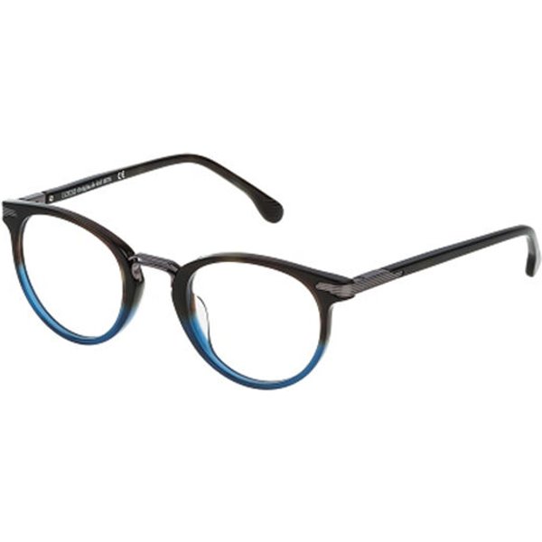 Lozza VL4098 07TW Men's Eyeglasses Tortoiseshell Size 48 - Blue Light Block Available
