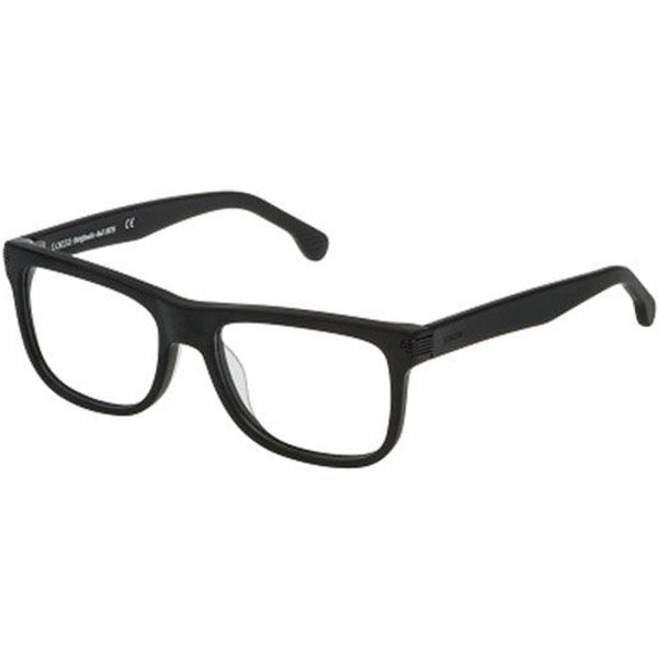 Lozza VL4122 BLKM Men's Eyeglasses Black Size 51 - Blue Light Block Available