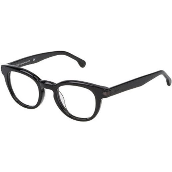 Lozza VL4123 0BLK Women’s Eyeglasses Black Size 45 - Blue Light Block Available