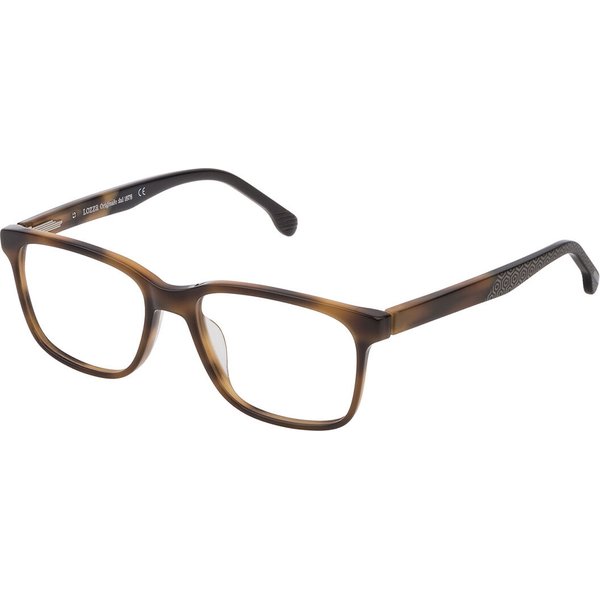 Lozza VL4174 0743 Men's Eyeglasses Tortoiseshell Size 55 - Blue Light Block Available