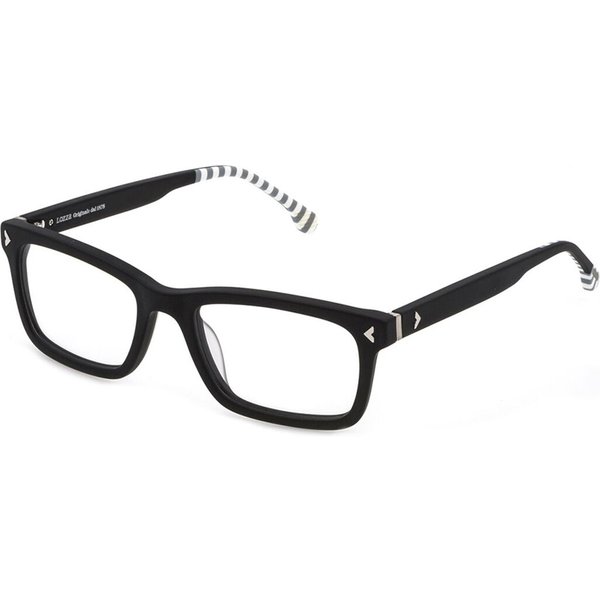 Lozza VL4268 0703 Men's Eyeglasses Black Size 53 - Blue Light Block Available