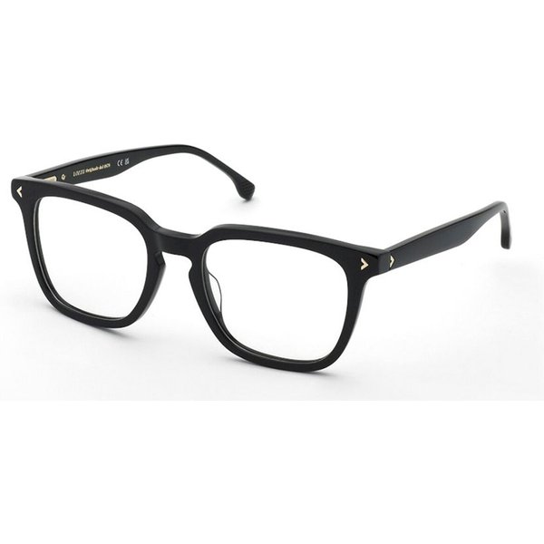 Lozza VL4370 Arezzo 1 0700 Men's Eyeglasses Black Size 53 - Blue Light Block Available
