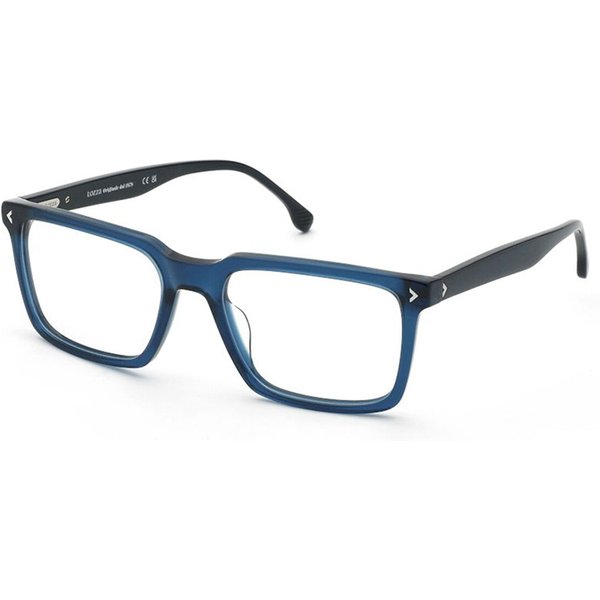 Lozza VL4371 Arezzo 2 06SB Men's Eyeglasses Blue Size 56 - Blue Light Block Available