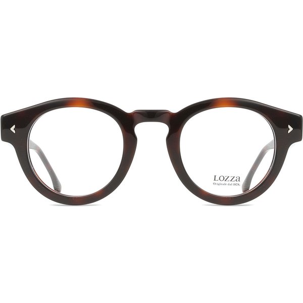 Lozza VL4375 Elba 2 09AJ Men's Eyeglasses Tortoiseshell Size 47 - Blue Light Block Available