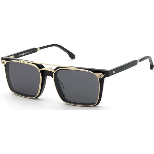 Lozza Ul4402 Luis Figo With Clip-On 700K Men's Eyeglasses Gold Size 54 - Blue Light Block Available