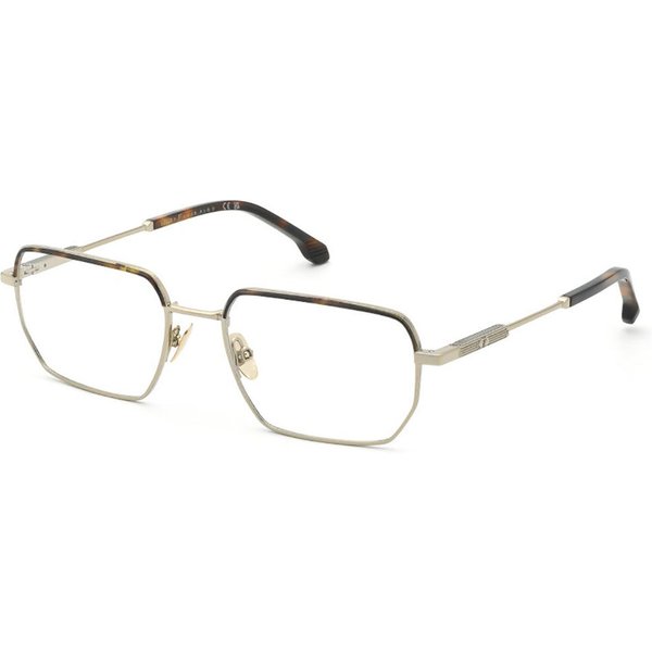Lozza VL2445 Luis Figo 08ES Men's Eyeglasses Gold Size 56 - Blue Light Block Available