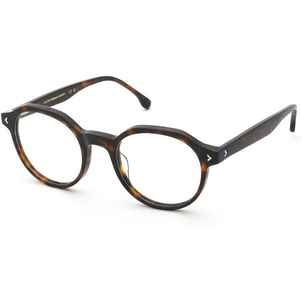 Lozza Vl4385 0714 Men's Eyeglasses Tortoiseshell Size 52 - Blue Light Block Available