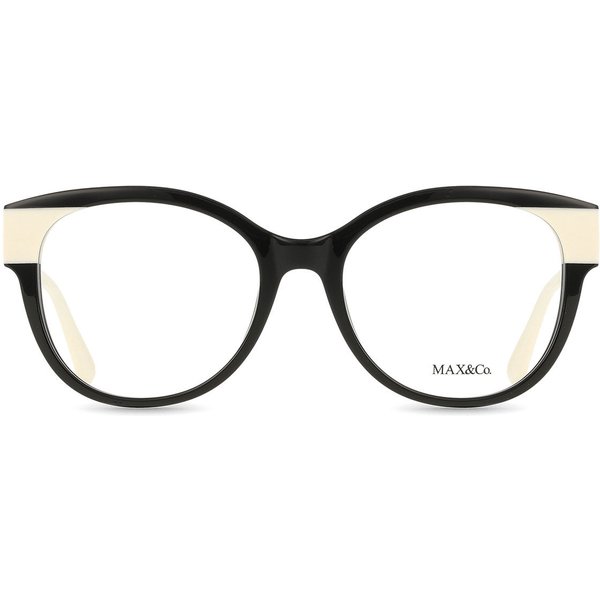 Max & Co. MO5045 005 Women’s Eyeglasses Black Size 53 - Blue Light Block Available