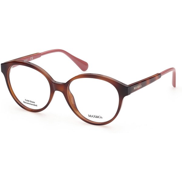 Max & Co. MO5021 052 Women’s Eyeglasses Tortoiseshell Size 53 - Blue Light Block Available