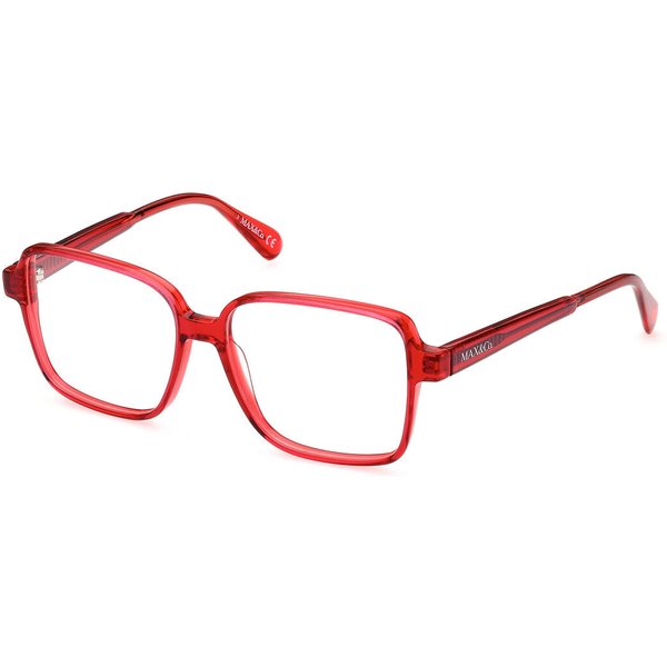 Max & Co. MO5060 066 Women’s Eyeglasses Red Size 53 - Blue Light Block Available