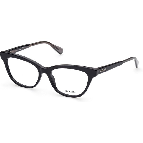 Max & Co. MO5029 001 Women’s Eyeglasses Black Size 52 - Blue Light Block Available