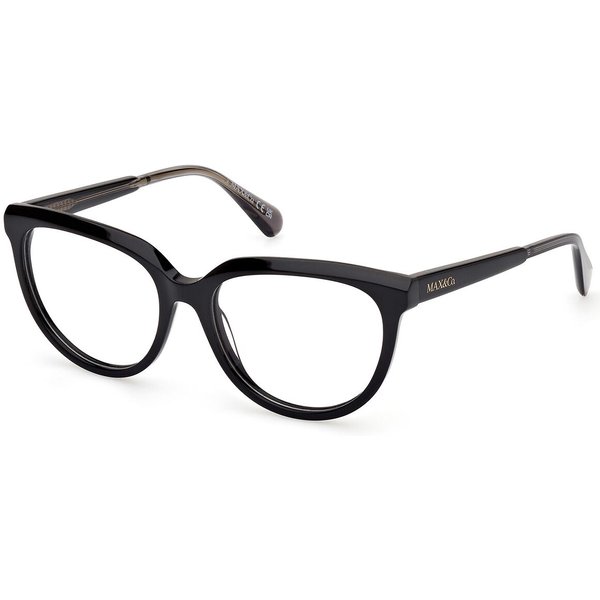 Max & Co. MO5125 001 Women’s Eyeglasses Black Size 53 - Blue Light Block Available