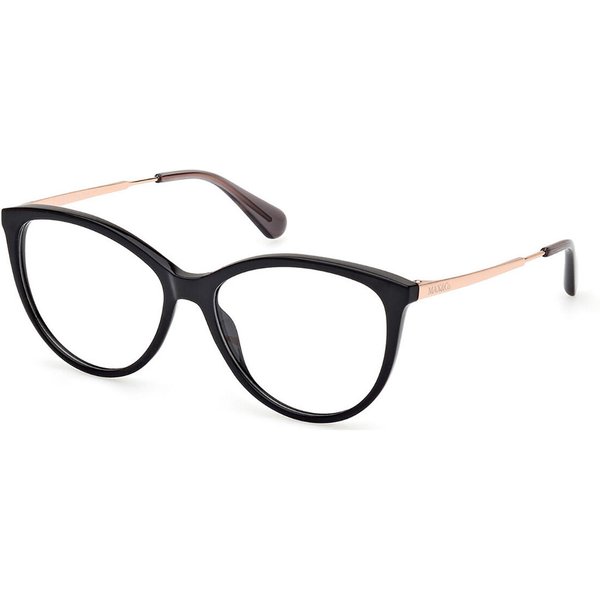 Max & Co. MO5120 001 Women’s Eyeglasses Black Size 54 - Blue Light Block Available