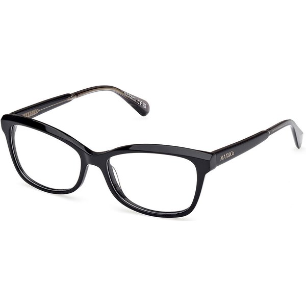 Max & Co. MO5127 001 Women’s Eyeglasses Black Size 53 - Blue Light Block Available