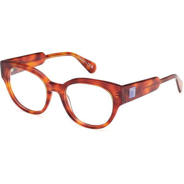 Max & Co. MO5128 053 Women’s Eyeglasses Tortoiseshell Size 51 - Blue Light Block Available