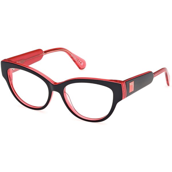 Max & Co. MO5141 005 Women’s Eyeglasses Black Size 53 - Blue Light Block Available